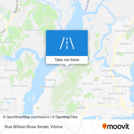 Rua Wilson Rosa Simão map