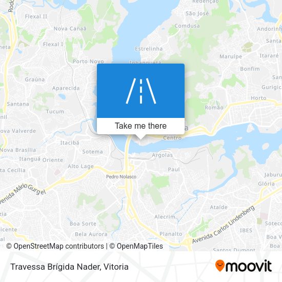 Travessa Brígida Nader map
