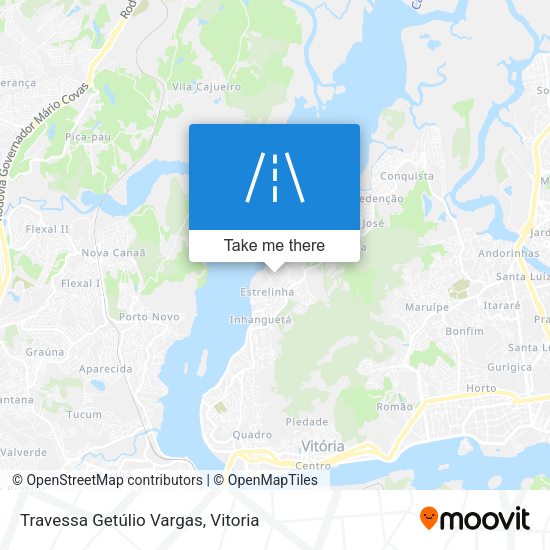 Travessa Getúlio Vargas map