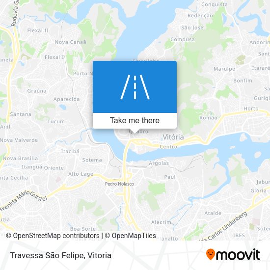 Travessa São Felipe map