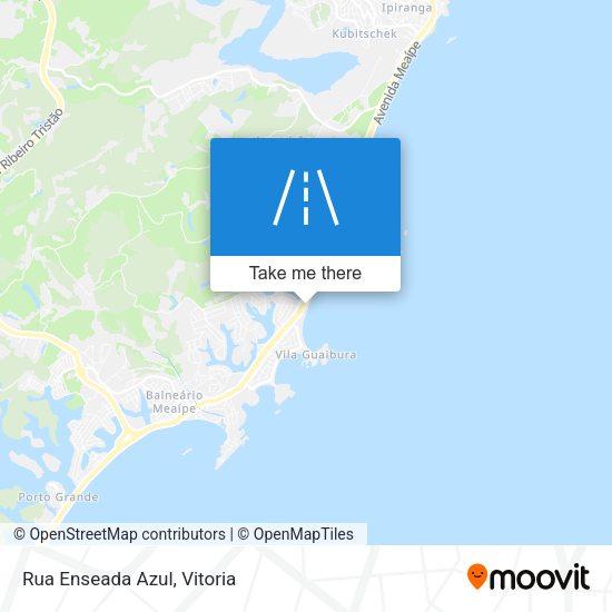 Rua Enseada Azul map