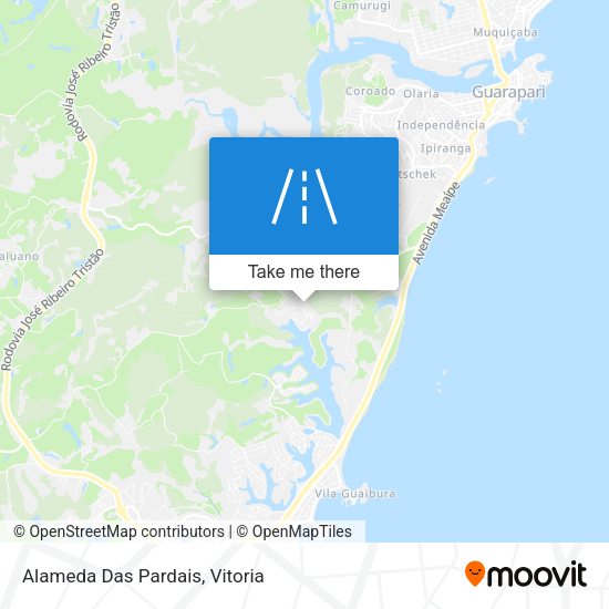 Alameda Das Pardais map