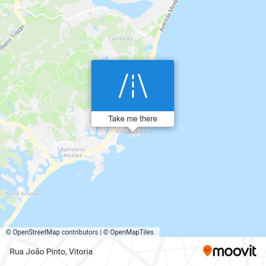 Rua João Pinto map