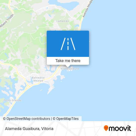 Alameda Guaibura map