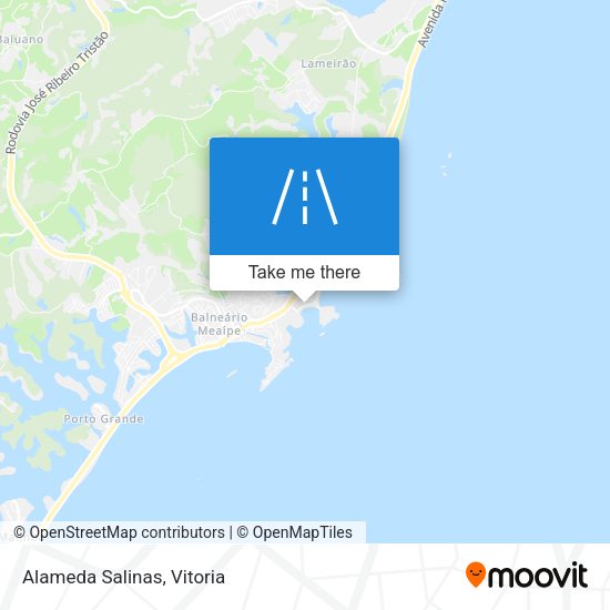 Alameda Salinas map