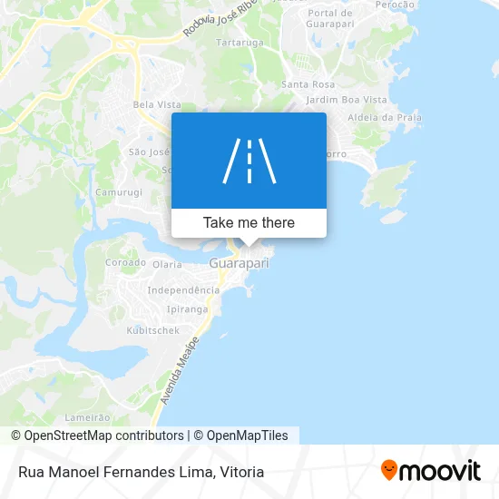 Rua Manoel Fernandes Lima map