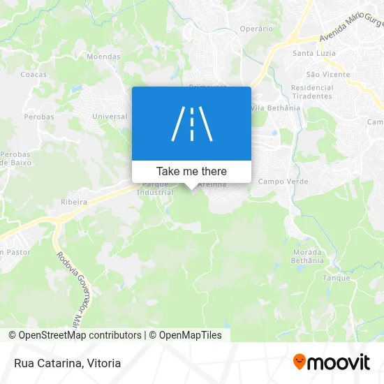 Rua Catarina map