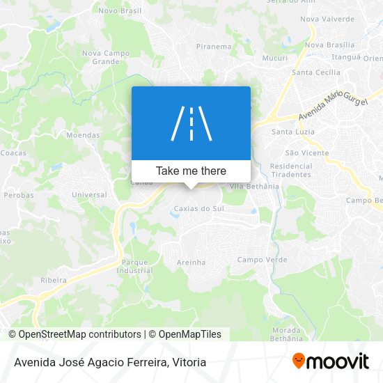 Avenida José Agacio Ferreira map