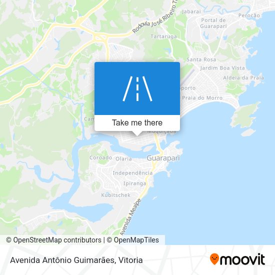 Avenida Antônio Guimarães map
