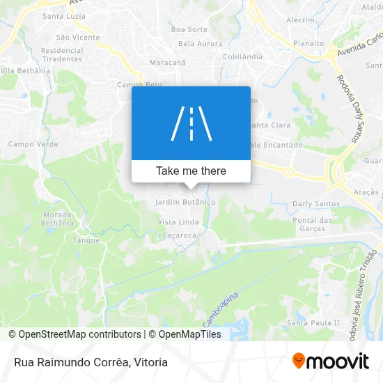 Rua Raimundo Corrêa map