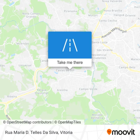 Rua Maria D. Telles Da Silva map