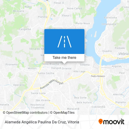 Alameda Angélica Paulina Da Cruz map