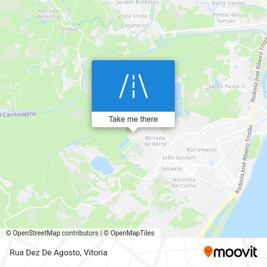 Rua Dez De Agosto map