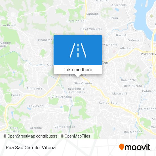 Rua São Camilo map