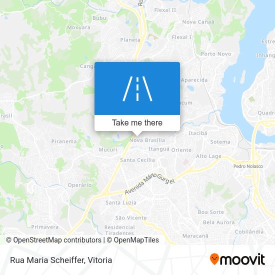 Rua Maria Scheiffer map