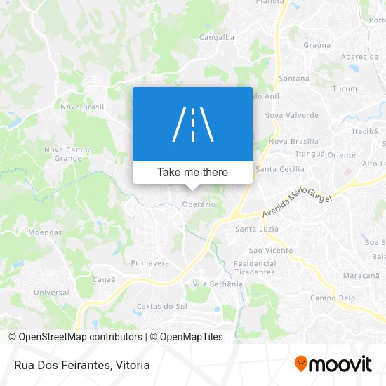 Rua Dos Feirantes map