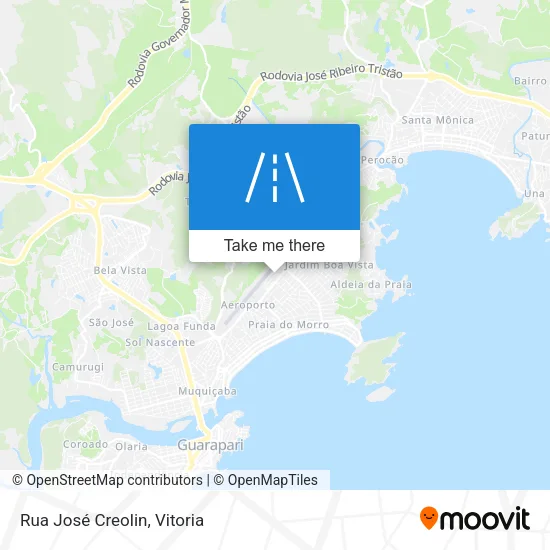 Rua José Creolin map