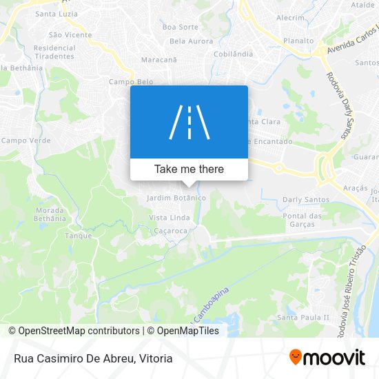 Rua Casimiro De Abreu map