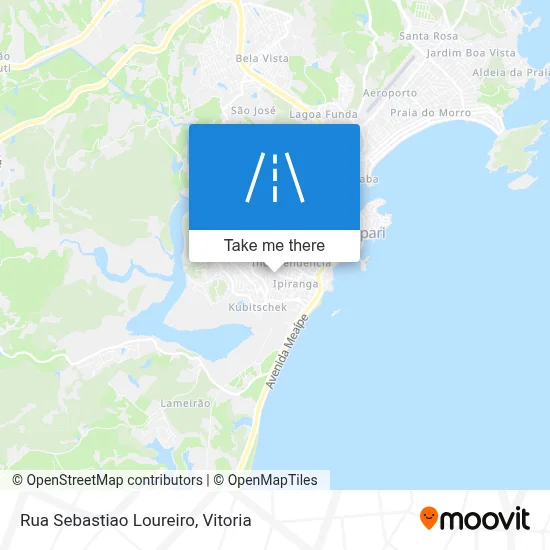 Rua Sebastiao Loureiro map