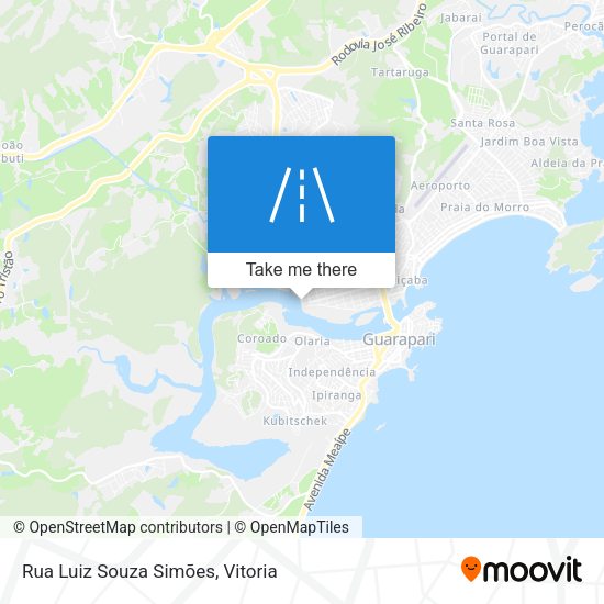 Rua Luiz Souza Simões map