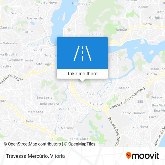 Travessa Mercúrio map