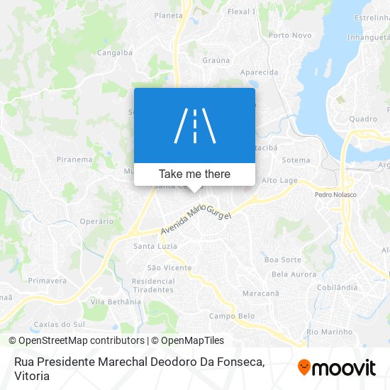 Rua Presidente Marechal Deodoro Da Fonseca map