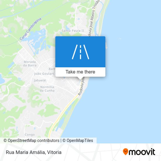 Rua Maria Amália map