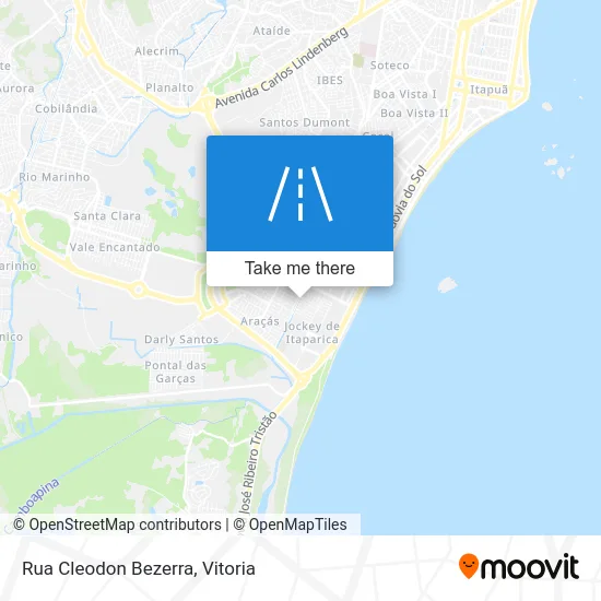 Rua Cleodon Bezerra map