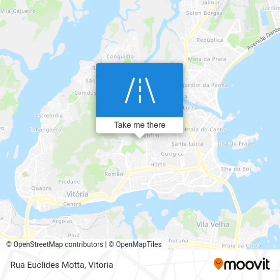 Rua Euclides Motta map