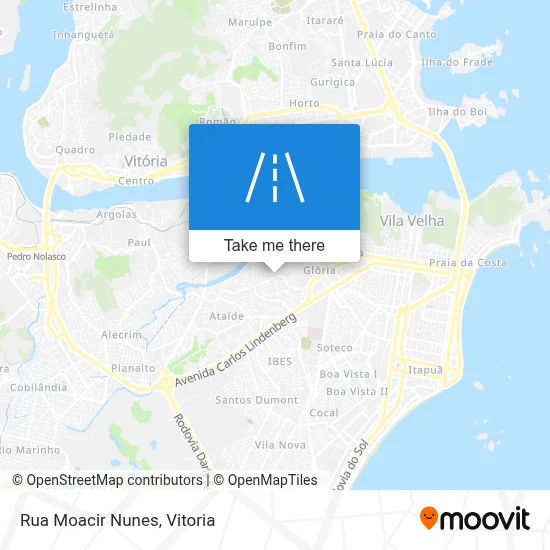 Rua Moacir Nunes map