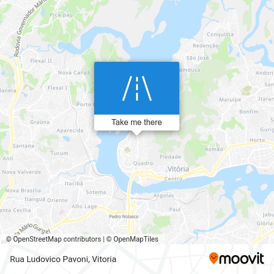 Rua Ludovico Pavoni map