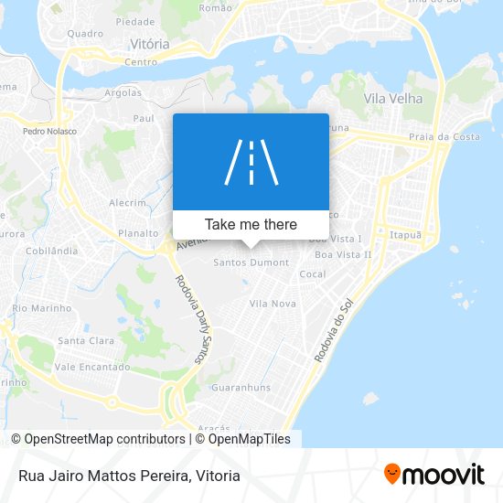 Rua Jairo Mattos Pereira map