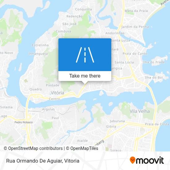 Rua Ormando De Aguiar map
