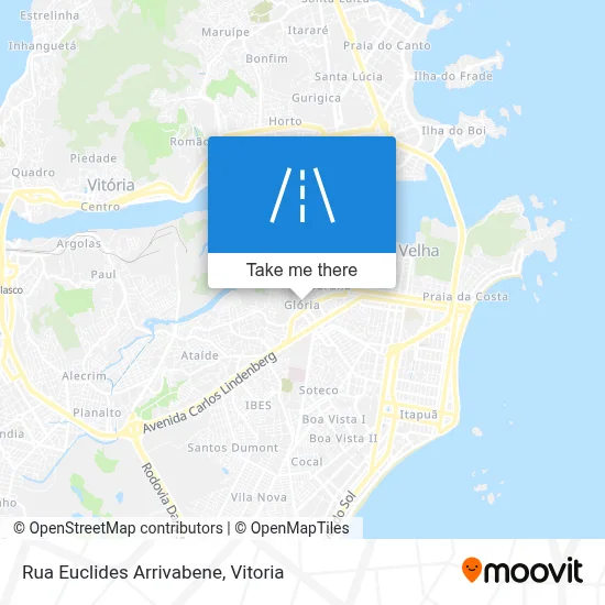 Rua Euclides Arrivabene map