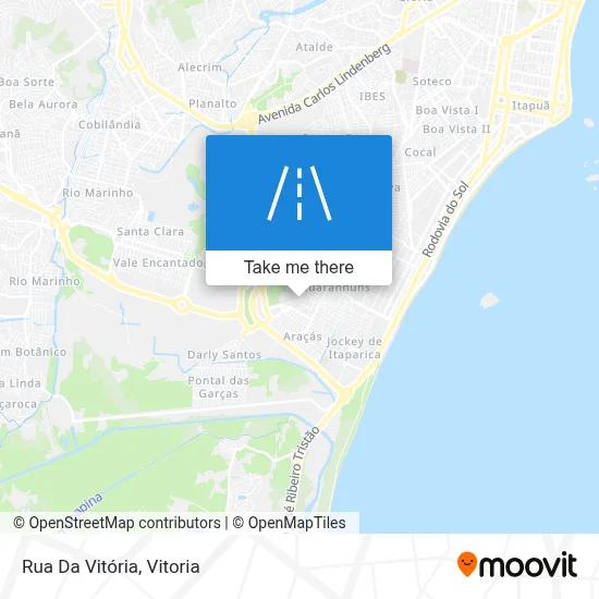 Rua Da Vitória map
