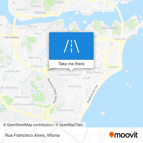 Rua Francisco Alves map