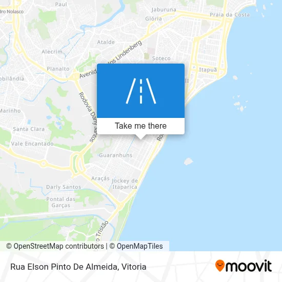 Rua Elson Pinto De Almeida map
