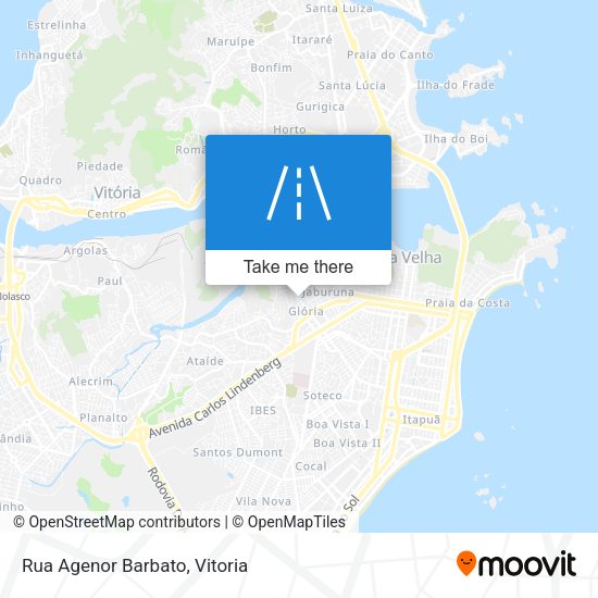 Rua Agenor Barbato map