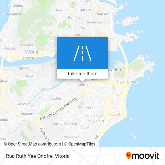 Rua Ruth Yee Onofre map