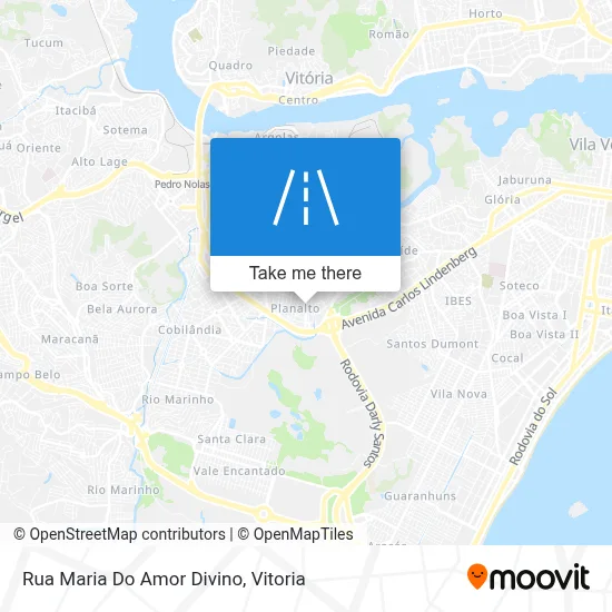 Rua Maria Do Amor Divino map