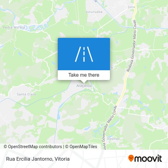 Rua Ercilia Jantorno map