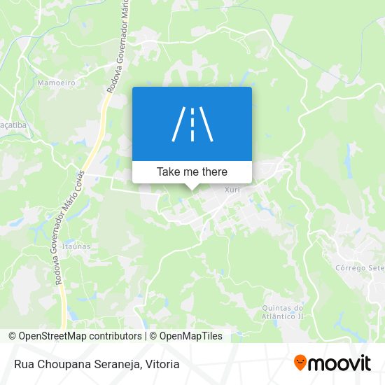 Rua Choupana Seraneja map