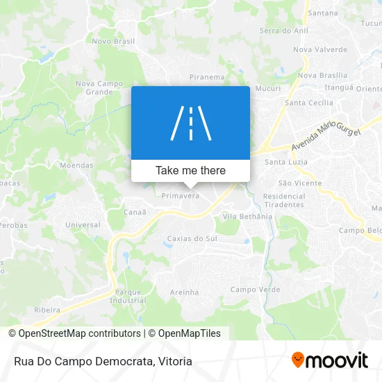 Rua Do Campo Democrata map