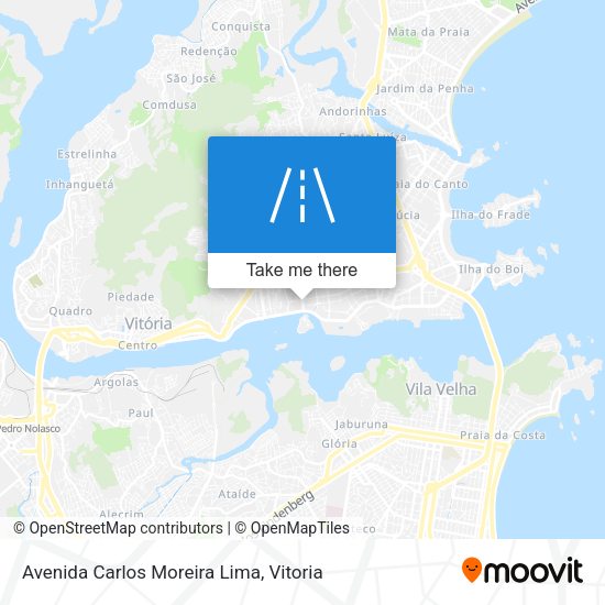 Avenida Carlos Moreira Lima map