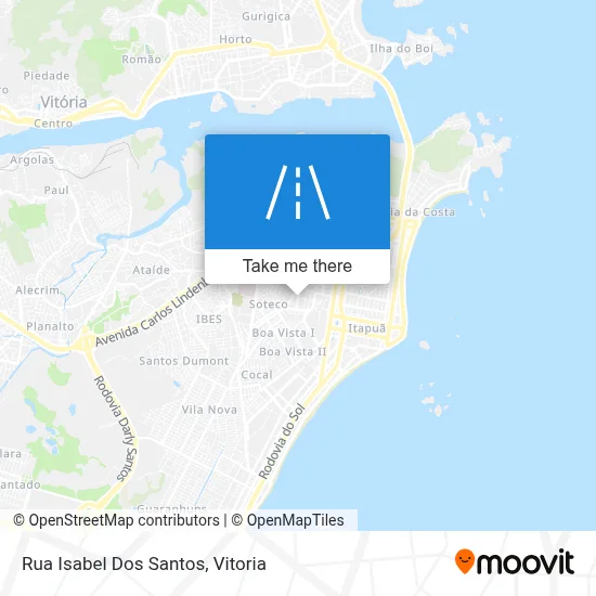 Rua Isabel Dos Santos map