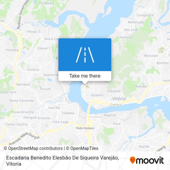 Escadaria Benedito Elesbão De Siqueira Varejão map