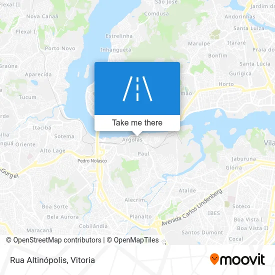 Rua Altinópolis map