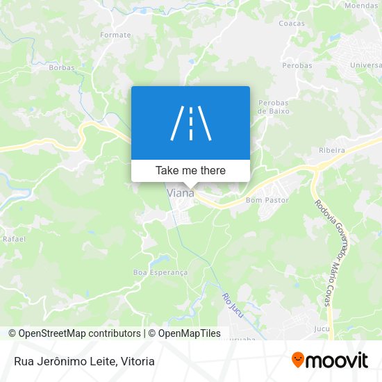 Rua Jerônimo Leite map