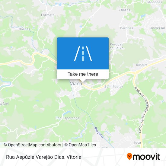 Rua Aspúzia Varejão Dias map