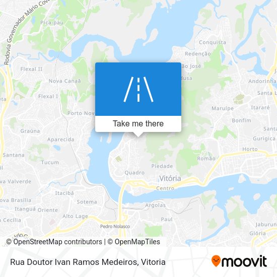 Rua Doutor Ivan Ramos Medeiros map